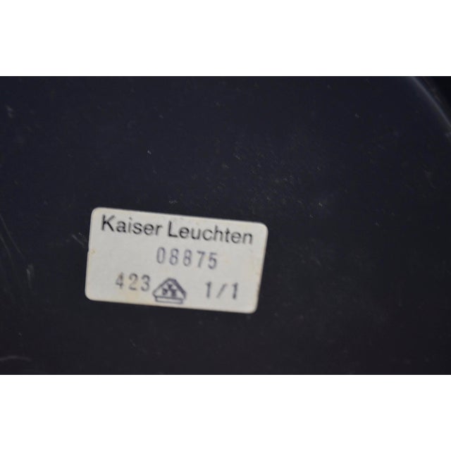 Chrome and Glass Floor Lamp from Kaiser Leuchten, 1960s For Sale - Image 9 of 10