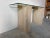 Elegant and architectural, this Italian Postmodern console table designed by Guy Barker for Ello exemplifies the refined...