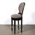 Early 20th Century Art Deco Style Scalloped & Fluted Detailed Ebonized Walnut Swiveling Barstools For Sale - Image 5 of 18