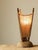 Log & Burlap Wabi-Sabi Table Lamp For Sale - Image 4 of 7