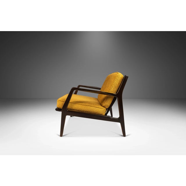 Introducing an ultra-rare Model 596 Lounge Chair in solid Beech originally designed by the renowned Lawrence Peabody for...