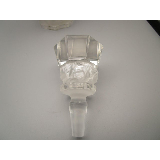 1920s Art Deco Bacchantes Nude Dancing Women Decanter With Original Faces Stopper No Chips For Sale - Image 11 of 14