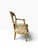 Vintage Italian Neoclassical Giltwood Bird Arm Chair With Botanical Floral Upholstery For Sale In Miami - Image 6 of 14