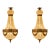 1970 French Charcoal Bronze Crystal Chandeliers - Pair of 2 PCS For Sale