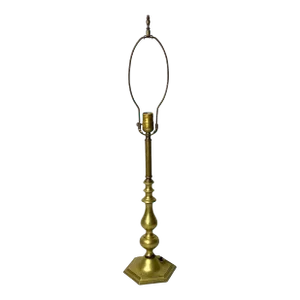 Vintage Hubley Brass Table Lamp