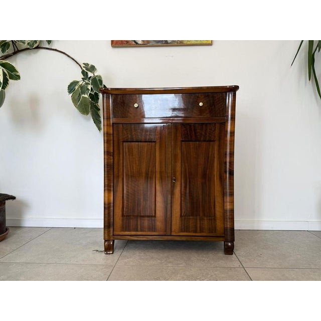 Antique Biedermeier Trumeau Sideboard For Sale - Image 3 of 13