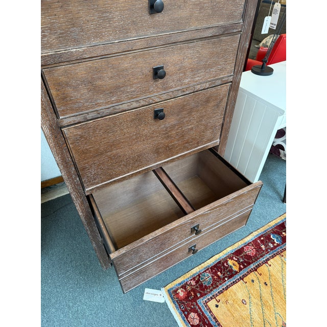 Crate & Barrel Carter Secretary Desk For Sale - Image 11 of 12