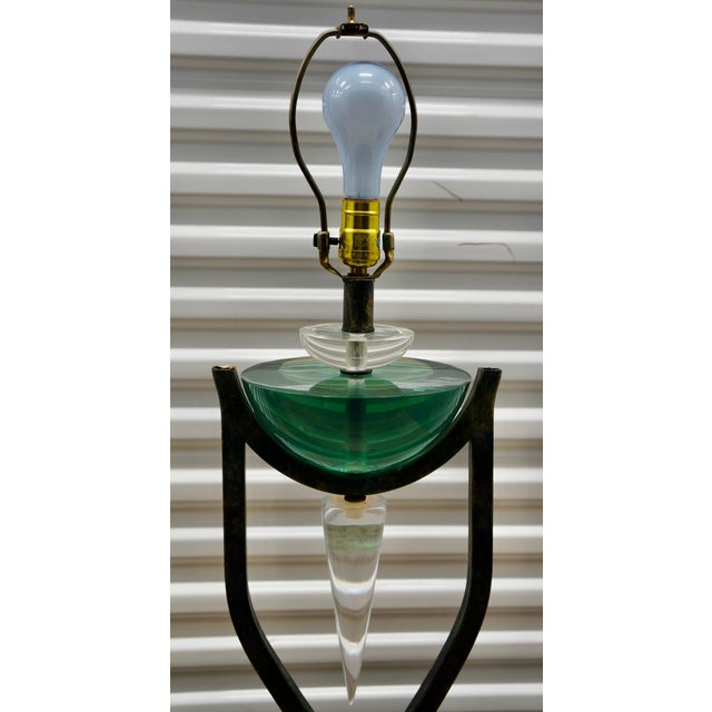 Hivo Van Teal Vintage 1970s–1980s Postmodern Sculptural Table Lamps Attributed to Designer Hivo Van Teal For Sale - Image 4 of 6
