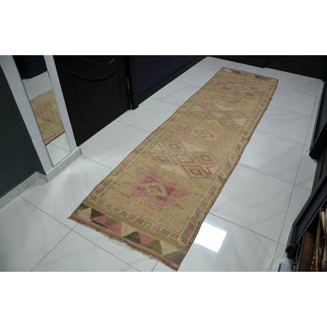 1960s Handmade wool and cotton rug in Turkish Anatolia Carpet, Vintage Area Rug, Turkish Vintage Anatolian Rug, Handmade...