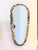 Wall mirror from the 1950s, four-light fixture, Euro Art E-14 sockets. Ceramic mosaic, mirror glass. Good used condition....