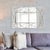 Silver Mirax Rectangular Mirror For Sale - Image 8 of 8
