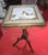 Napoleon III Pedestal Table with Porcelain-Painted Top For Sale - Image 3 of 6