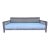 Henry Hall Serene Collection Outdoor Teak Daybed Sofa With Woven Waprolace Back | Premium Patio Lounge For Sale