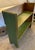 Wood Antique Bucket Bench or Crock Shelf (W Original Green Milk Paint) For Sale - Image 7 of 13
