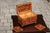 English Victorian 1870s Tea Caddy with Faux Painted Tortoise Finish and Brass For Sale In Atlanta - Image 6 of 10