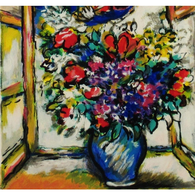 1990s Zamy Steynovitz, Flowers Before Window, 1998 For Sale - Image 5 of 10