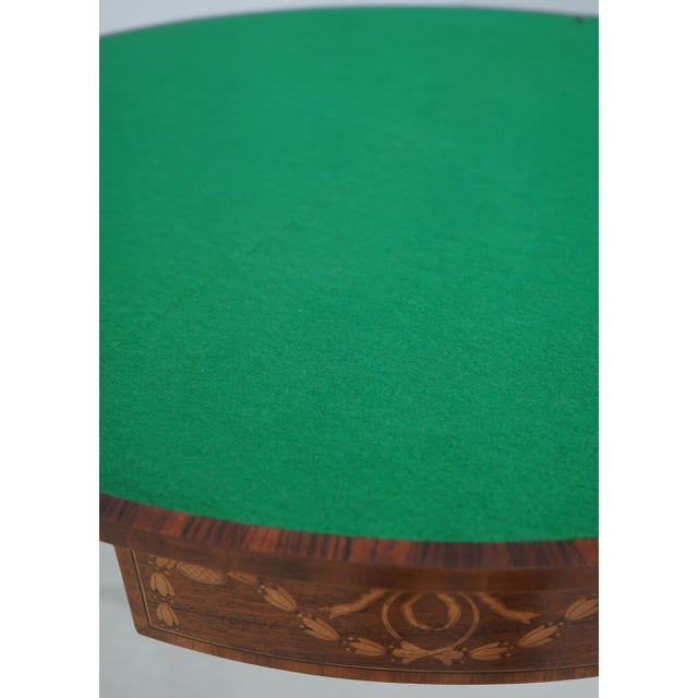 Baker Stately Homes Adam Style Games Table For Sale - Image 14 of 16