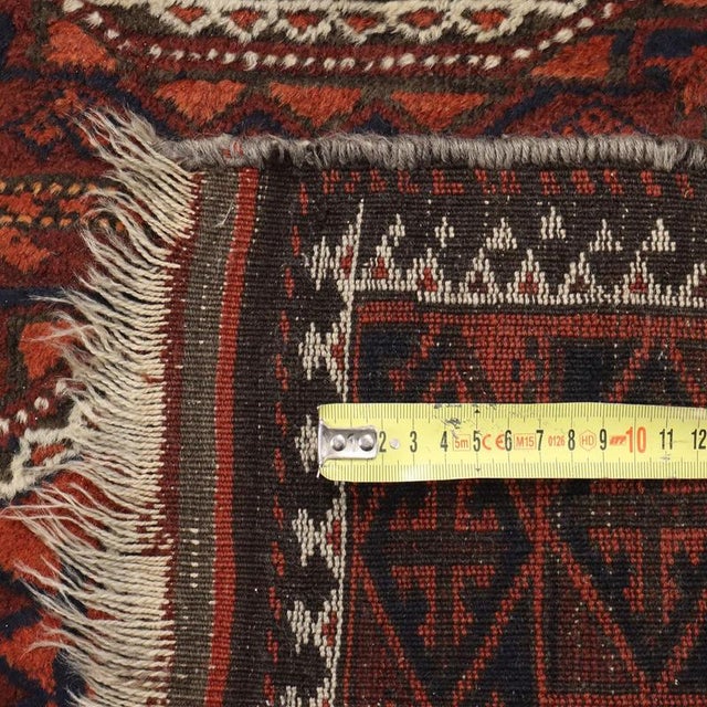 Asian Wool Rug in Heavy Knot For Sale - Image 6 of 7