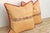 Pair of Gold Zardozi Pillows For Sale - Image 4 of 8