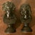 Antique 19th Century Grand Tour Bronze Classical Busts of Bacchus and Ariadne on Marble Socles - A Pair For Sale - Image 4 of 11