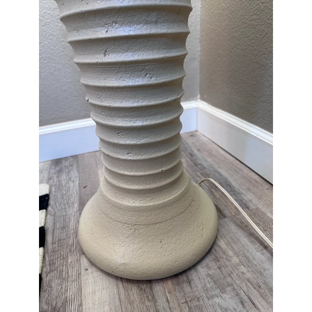 1980's Plaster Floor Lamp For Sale - Image 10 of 12