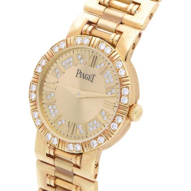 Piaget Piaget Dancer 125th Anniversary Limited Edition Diamond 18k Gold Watch For Sale - Image 4 of 14