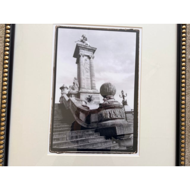 2000 - 2009 Set of 4 Black and White Photographs of Paris France For Sale - Image 5 of 6