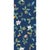 Art Deco Sample - Large Scale, Magnolias Wallpaper by Paule Marrot in Midnight Blue For Sale - Image 3 of 3