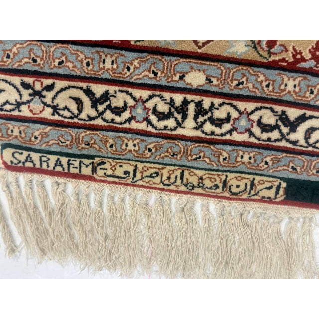 2000 - 2009 Pasargad DC Super Fine Hand Knotted Silk & Wool Rug For Sale - Image 5 of 16