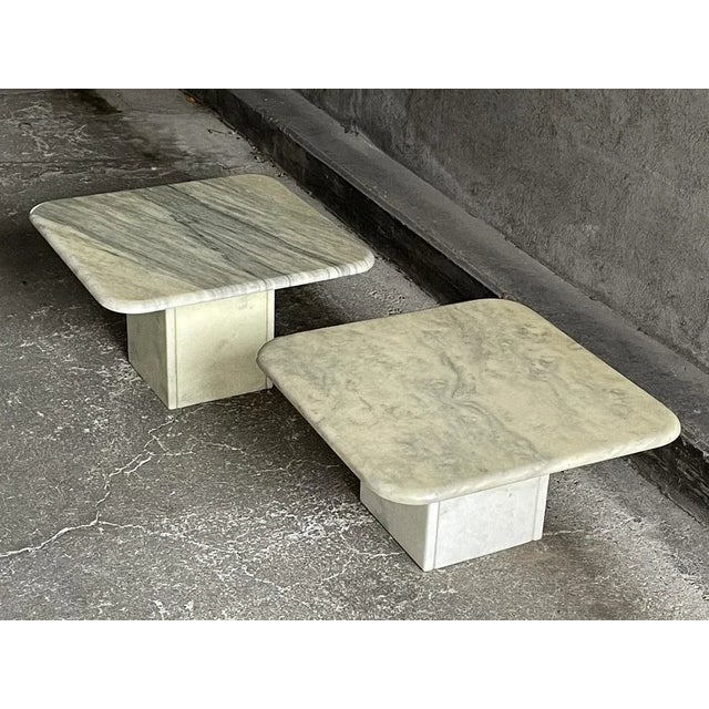 Basse Marble Tables, France, 1960s, Set of 2 For Sale - Image 5 of 13