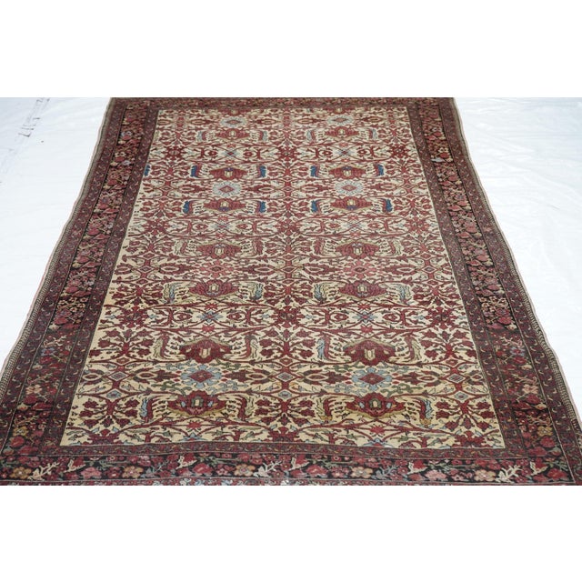 Late 19th Century Antique Farahan Sarouk Rug 4'6'' X 6'8'' For Sale In New York - Image 6 of 10