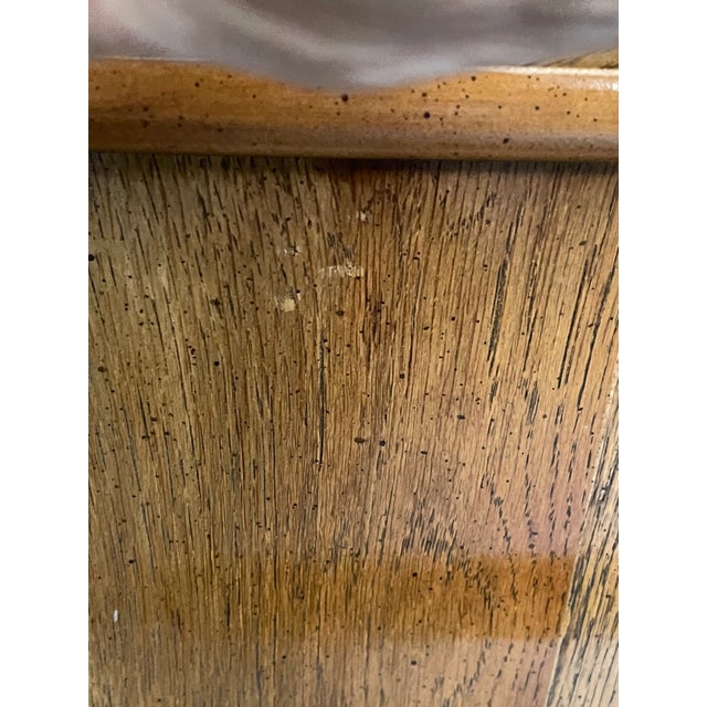 Brown Vintage Lane Altavista Telephone Table Nightstand End Table For Sale - Image 8 of 9