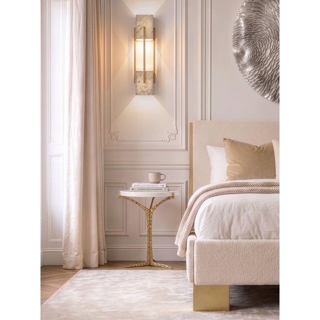 Alentejo Side Table in Estremoz Marble from Insiderland For Sale - Image 15 of 16