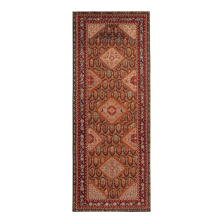 Nazmiyal Collection Antique Caucasian Baku Runner Rug For Sale