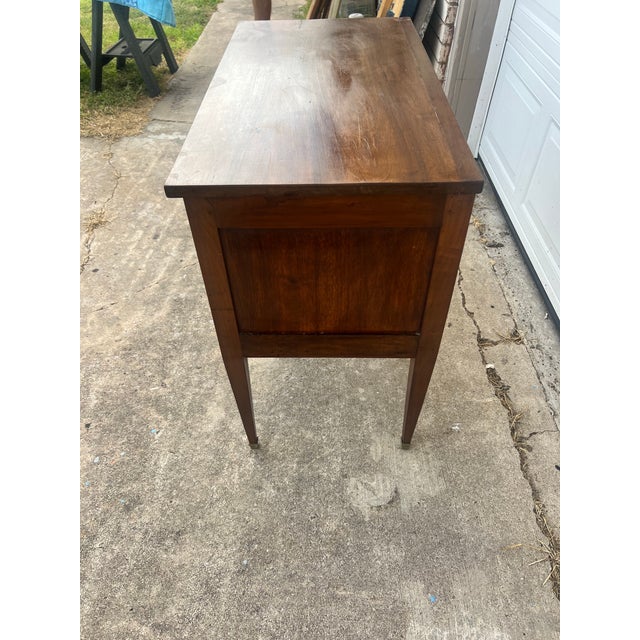 French 19th Century Louis XVI Walnut Chest of Drawers For Sale - Image 12 of 12