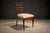 1960s Set of 4 Chairs in Caviuna & Leather, Rino Levi, 1960s For Sale - Image 5 of 11