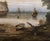 19th C Gilt Framed Seascape Coastal Sailboat Scene Oil Painting For Sale In New York - Image 6 of 12