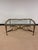 French Provincial Maitland Smith Venice Solid Brass Coffee Table For Sale - Image 3 of 7