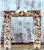 Vintage Boho Shell Encrusted Fireplace Surround For Sale - Image 4 of 5