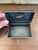 Likely Antique Toleware Painted Tin Lock Box With Key, 19th Century For Sale - Image 9 of 10