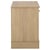 Shafa Side Table in Natural / Brass For Sale - Image 9 of 10
