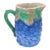 Antique Majolica Grape Pottery Pitcher With Vines From Czecho Slovakia For Sale