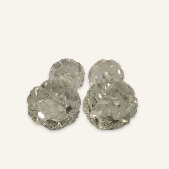 Pair of Late 19th Century Crystal Knife Rests For Sale - Image 4 of 7