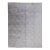 2010s Gray Modern Handmade Geometric Wool & Silk Rug For Sale