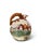 Antique ceramic John Peel musical jug. This hand painted whimsical jug by S. Fielding features a relief-molded fox hunting...