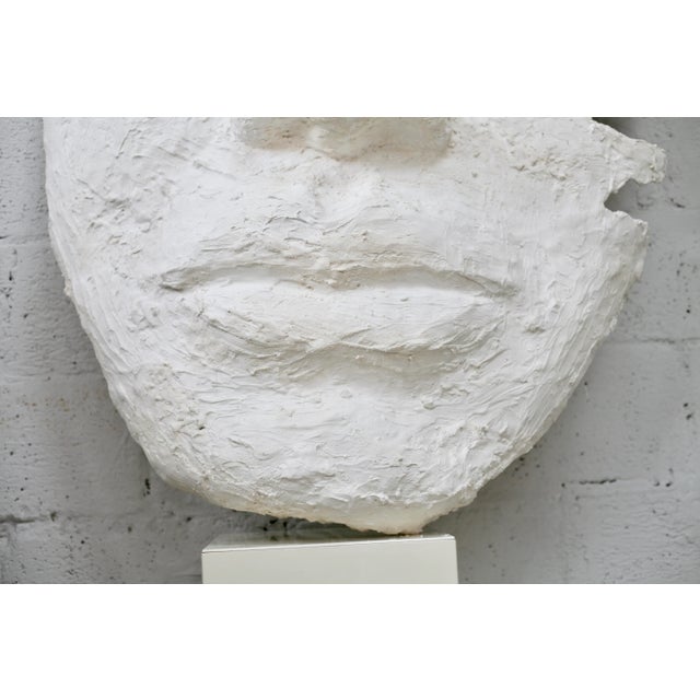 Large Mask, 1970s, Plaster For Sale - Image 11 of 18