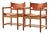 Spanish Model 3238 Dining Chairs by Børge Mogensen for Fredericia Stole Fabrik, Denmark, 1964, Set of 2 For Sale