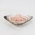 This exquisite vintage square porcelain dish showcases a beautifully hand-painted design featuring two elegant swallows in...