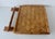 Vintage French Style Handcrafted Rectangle Bamboo Serving Folding Table Center Table X-Base Mid-Century For Sale - Image 13 of 14