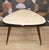 1950s Kidney-Shaped Cocktail Table with Pink Formica Top and Brass Details, 1950s For Sale - Image 5 of 11